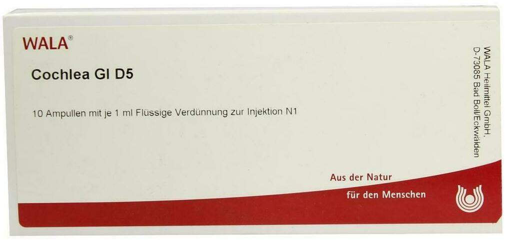 Wala Cochlea Gl D5 10 X 1 ml Ampullen