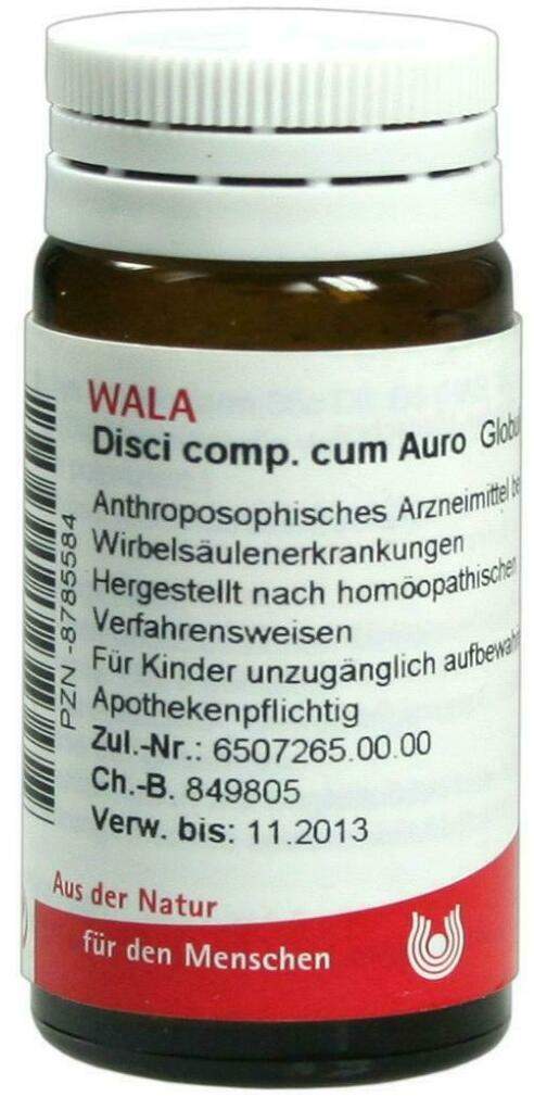 Wala Disci Comp. C. Auro 20 G Globuli