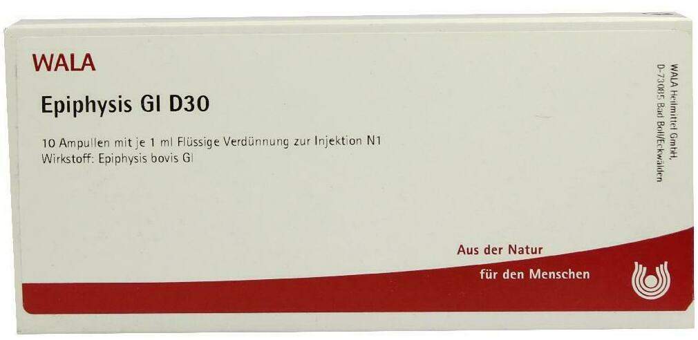 Wala Epiphysis Gl D30 10 X 1 ml Ampullen