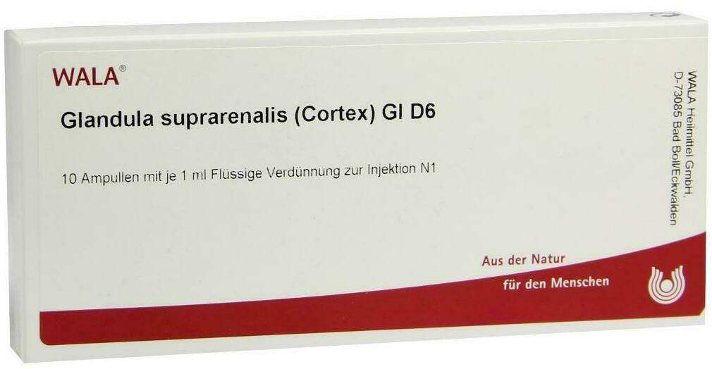 Wala Glandula Suprarenalis Cortex Gl D6 10 X 1 ml Ampullen