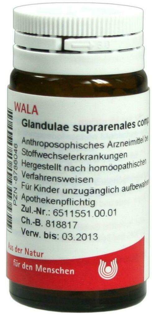Wala Glandulae Suptrarenales Comp. 20 G Globuli