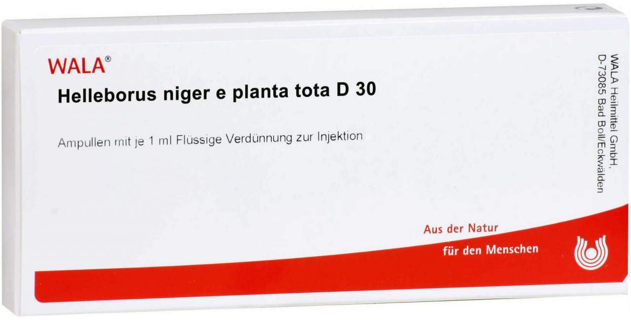 Wala Helleborus Niger E Planta Tota D30 10 X 1 ml Ampullen
