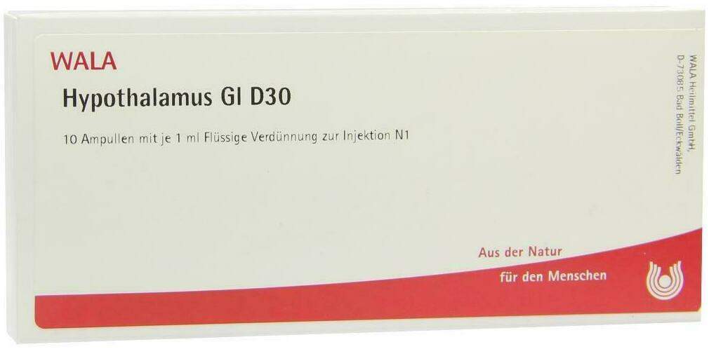 Wala Hypothalamus Gl D30 10 X 1 ml Ampullen