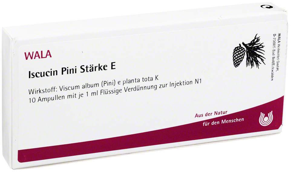 Wala Iscucin Pini Stärke E 10 X 1 ml Ampullen