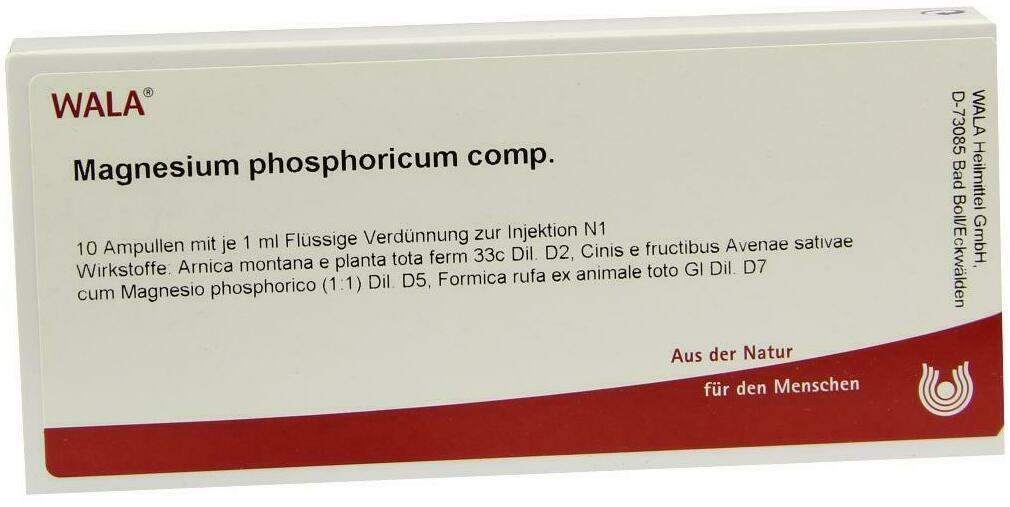Wala Magnesium Phos. Comp. 10 X 1 ml Ampullen