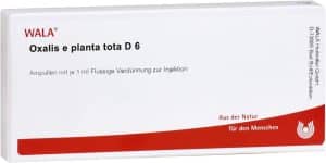 Wala Oxalis E Planta Tota D6 10 X 1 ml Ampullen