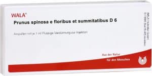 Wala Prunus Spinosa E Floribus Et Summitatibus D6 10 X 1 ml...
