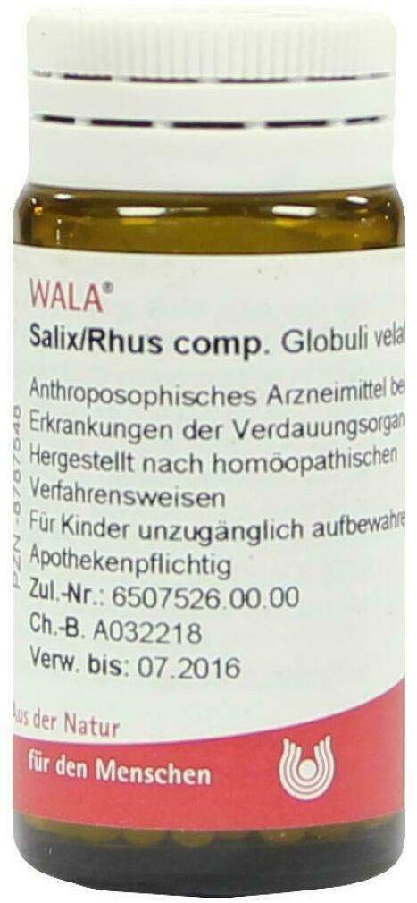 Wala Salix Rhus Comp. 20 G Globuli