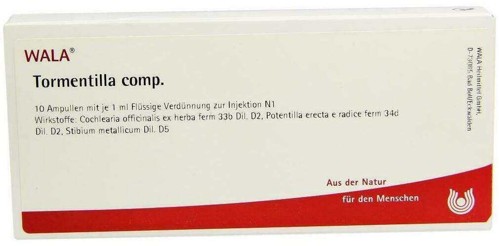 Wala Tormentilla Comp. 10 X 1 ml Ampullen