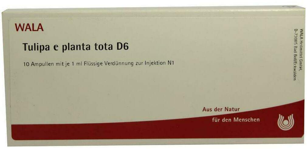 Wala Tulipa E Planta Tota D6 10 X 1 ml Ampullen