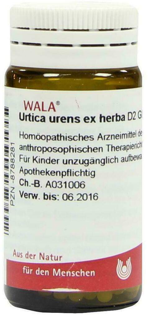 Wala Urtica Urens Ex Herba D2 20 G Globuli