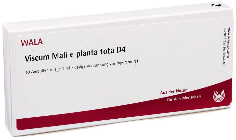Wala Viscum Mali E Planta Tota D4 10 X 1 ml Ampullen