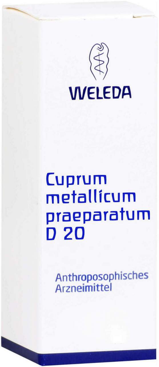 Weleda Cuprum Metallicum Praep. D20 20 G Trituration