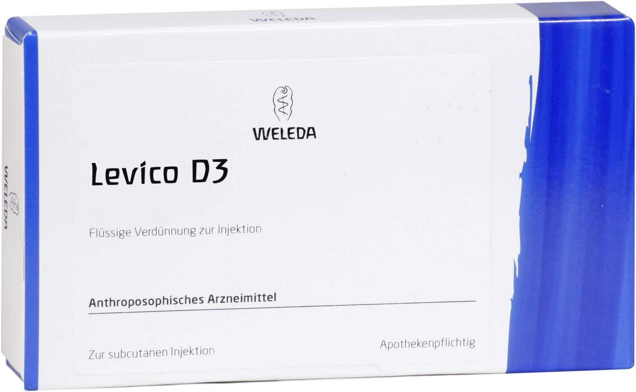 Weleda Levico D3 48 X 1ml Ampullen