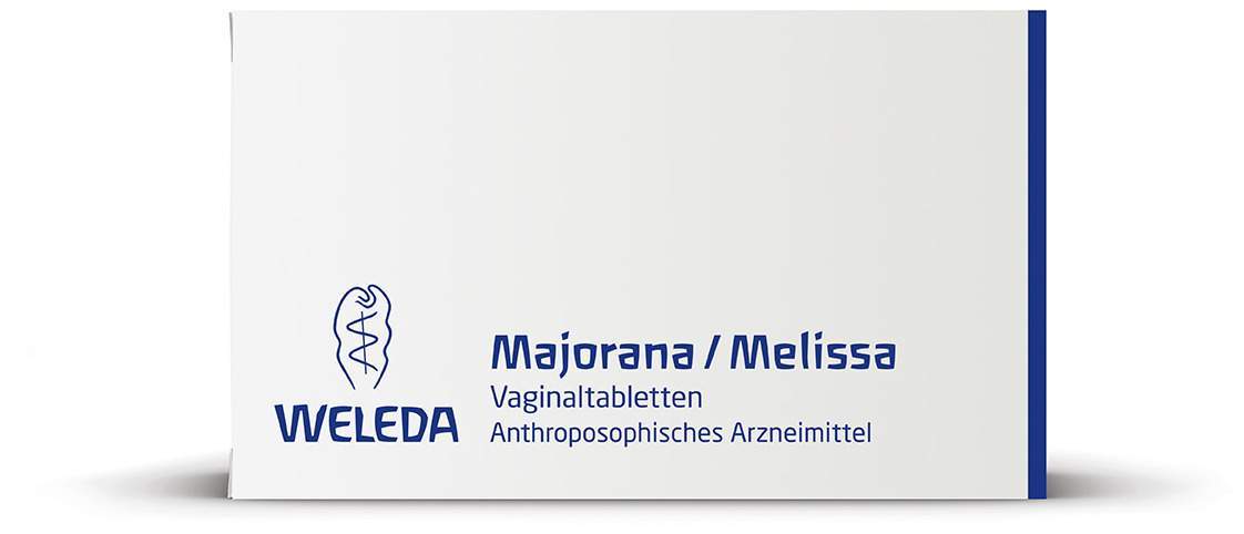 Weleda Majorana Melissa 10 Vaginaltabletten
