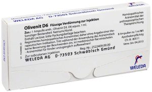 Weleda Olivenit D6 8 X 1 ml Ampullen