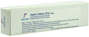 Weleda Oxalis Folium 10% 25 G Salbe