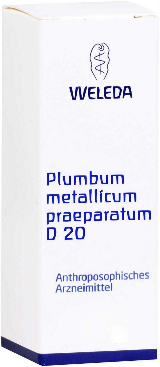 Weleda Plumbum Metallicum Praep. D20 Trituration 20 G