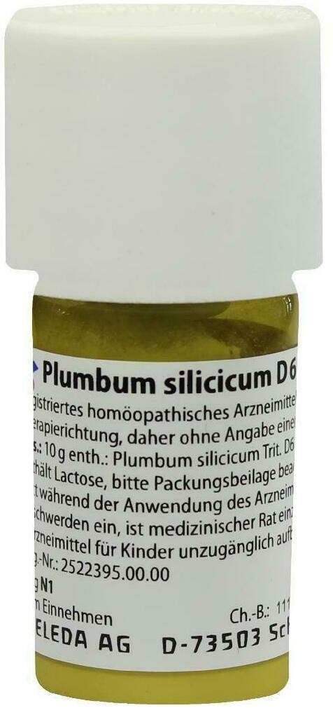 Weleda Plumbum Silicicum D6 20 G Trituration