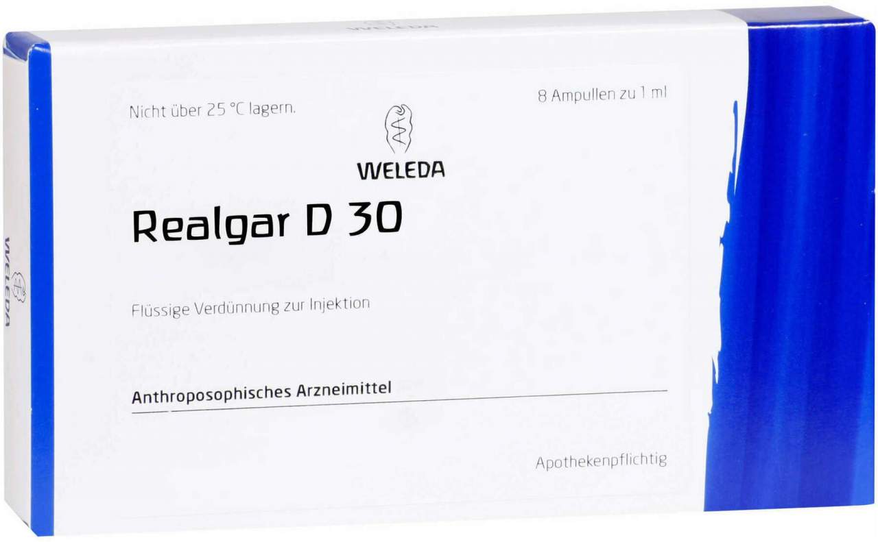 Weleda Realgar D30 8 X 1 ml Ampullen