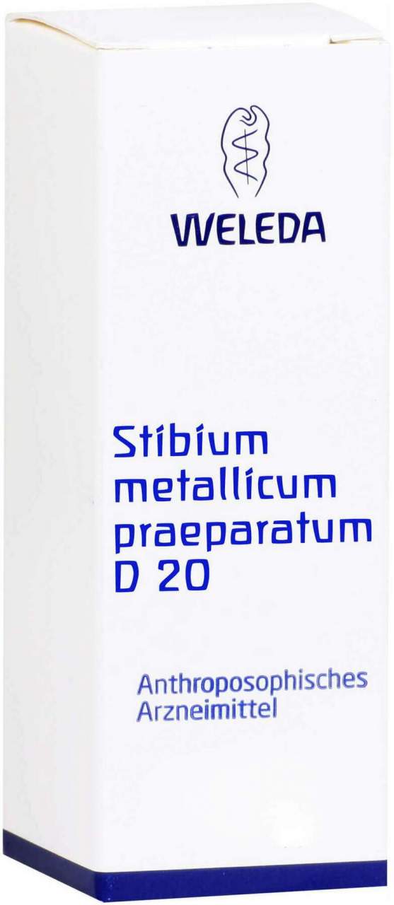 Weleda Stibium Metallicum Präparatum D20 Trituration 20 G