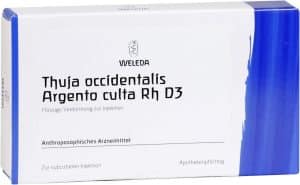Weleda Thuja Occidentalis Argento Culta Rh D3 8 X 1 Ampullen