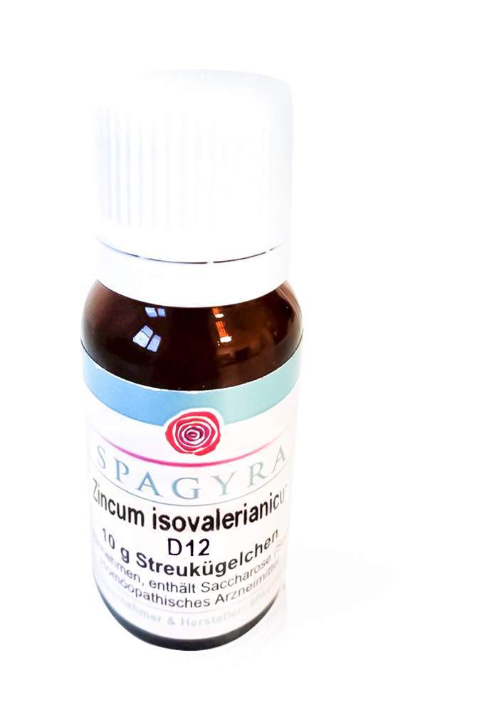 Zincum Isovalerianicum D 12 Globuli