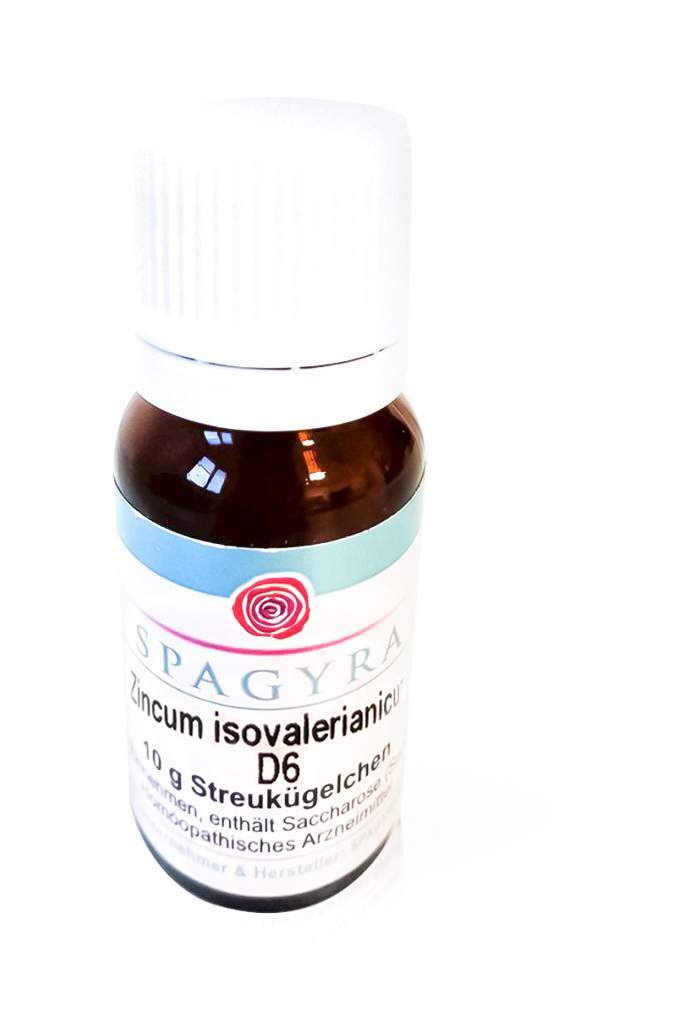Zincum Isovalerianicum D 6 Globuli