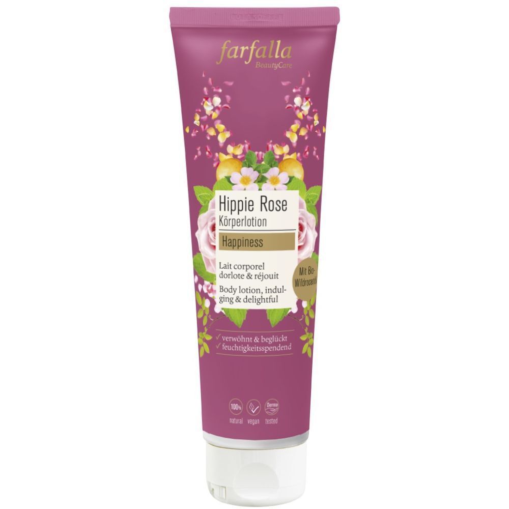 farfalla Körperlotion Hippie Rose